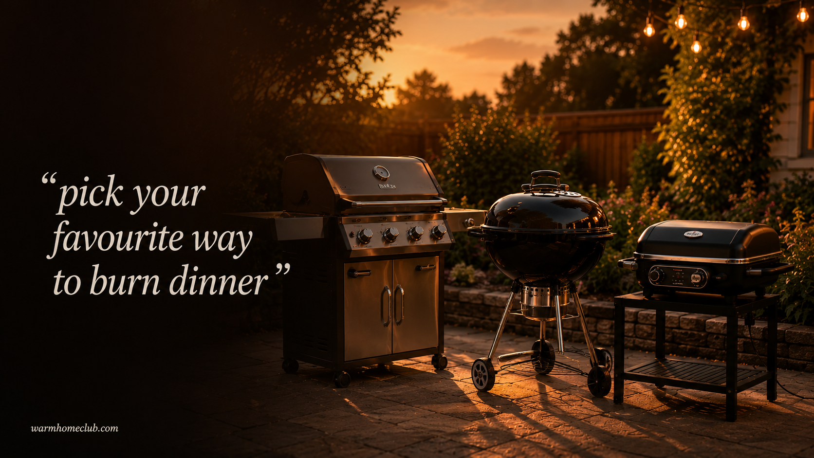 Best BBQs UK 2026: Gas, Charcoal, Electric and Everything Between