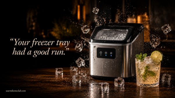 Best Countertop Ice Makers UK 2026: Fast Ice for Iced Coffee, Cocktails and Summer Hosting