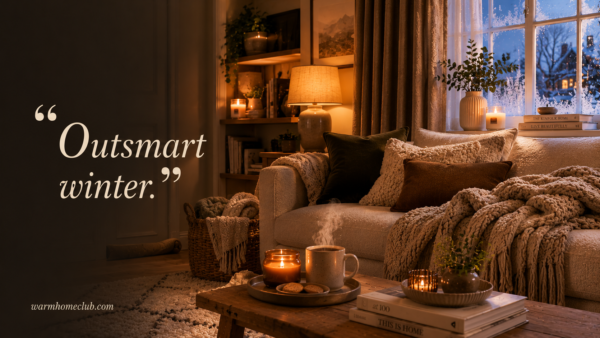How to Keep Your House Warm Without Turning the Heating On